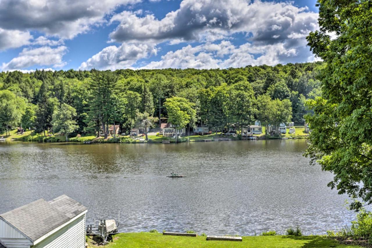 Acre Lake Chalet, 12 Mi To Elk Mountain Ski Resort Kingsley Bagian luar foto