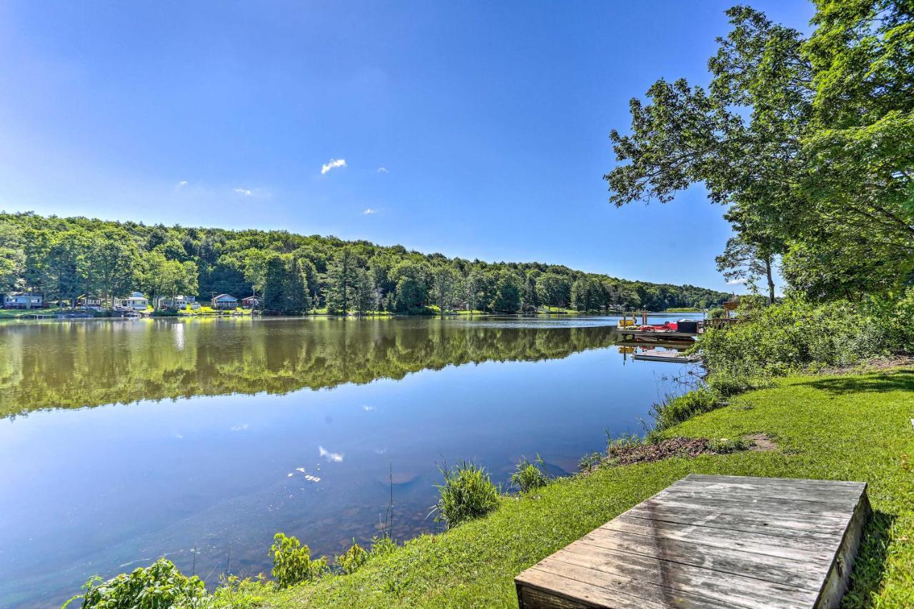 Acre Lake Chalet, 12 Mi To Elk Mountain Ski Resort Kingsley Bagian luar foto