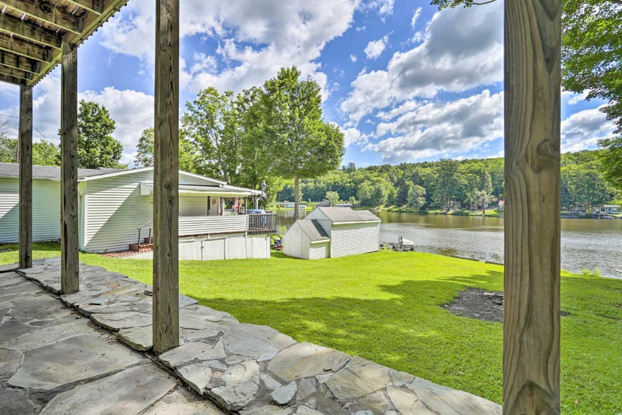 Acre Lake Chalet, 12 Mi To Elk Mountain Ski Resort Kingsley Bagian luar foto