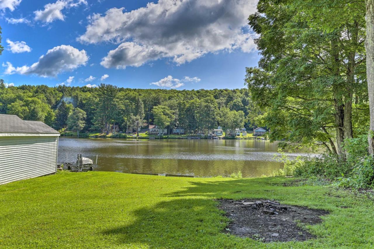 Acre Lake Chalet, 12 Mi To Elk Mountain Ski Resort Kingsley Bagian luar foto